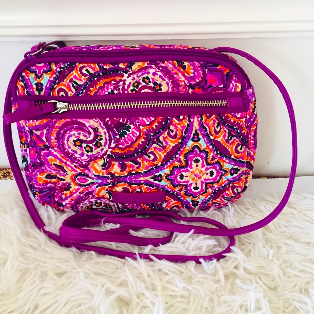 Vera Bradley Crossbody Bag In Dream Tapestry